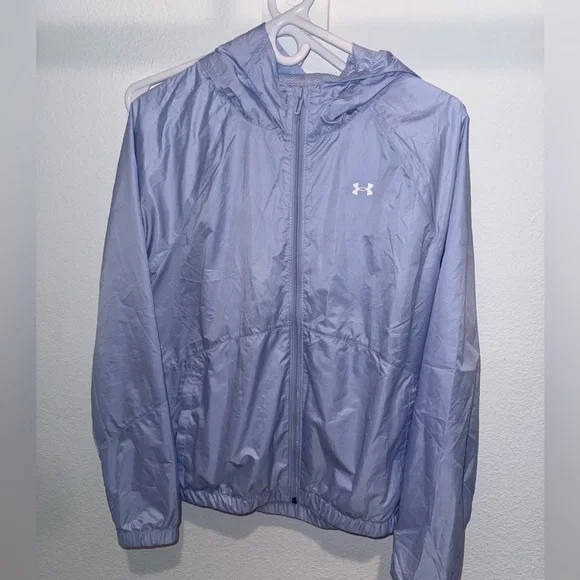 Brand New! Under Armour Rival FullZip Windbreaker Women’s NWT Size Large - Picture 2 of 6